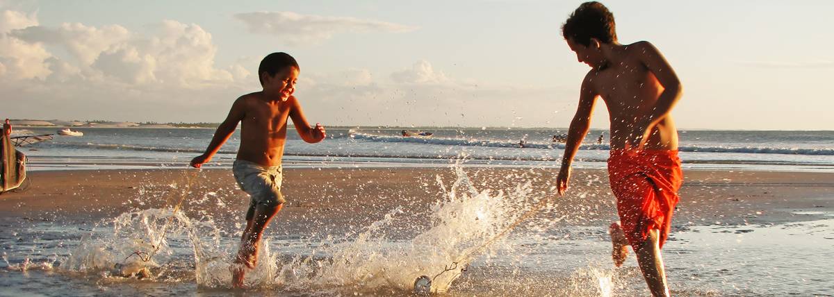 Jericoacoara niños locales