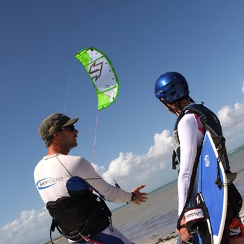 Destinos principiantes kitesurf