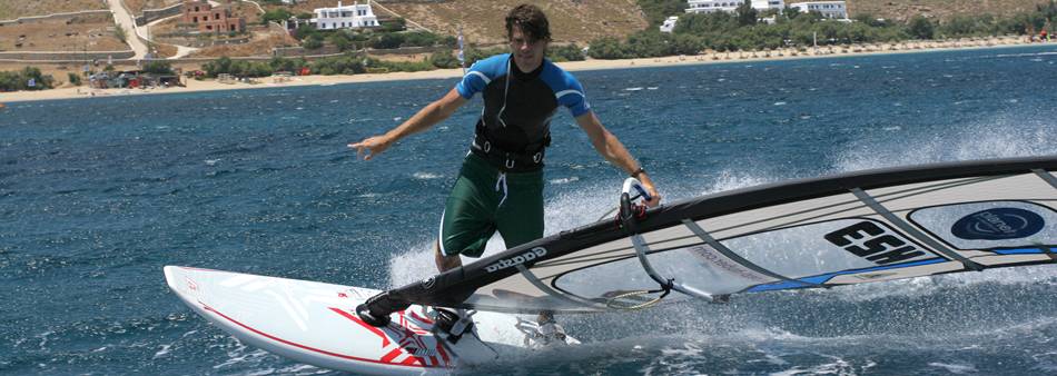 Mykonos windsurf