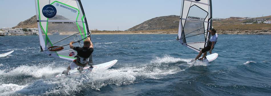 Mykonos windsurf